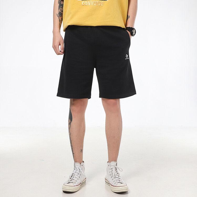 Converse Embroidered Star Chevron Short FT Asia Sizing 'Black' Men's 10020349-A01