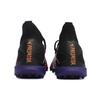 Adidas .4 TF Artificial Turf Non-Slip Durable Low-Top Kids Soccer Shoes Kids Soccer Shoes Black White Purple FW7533