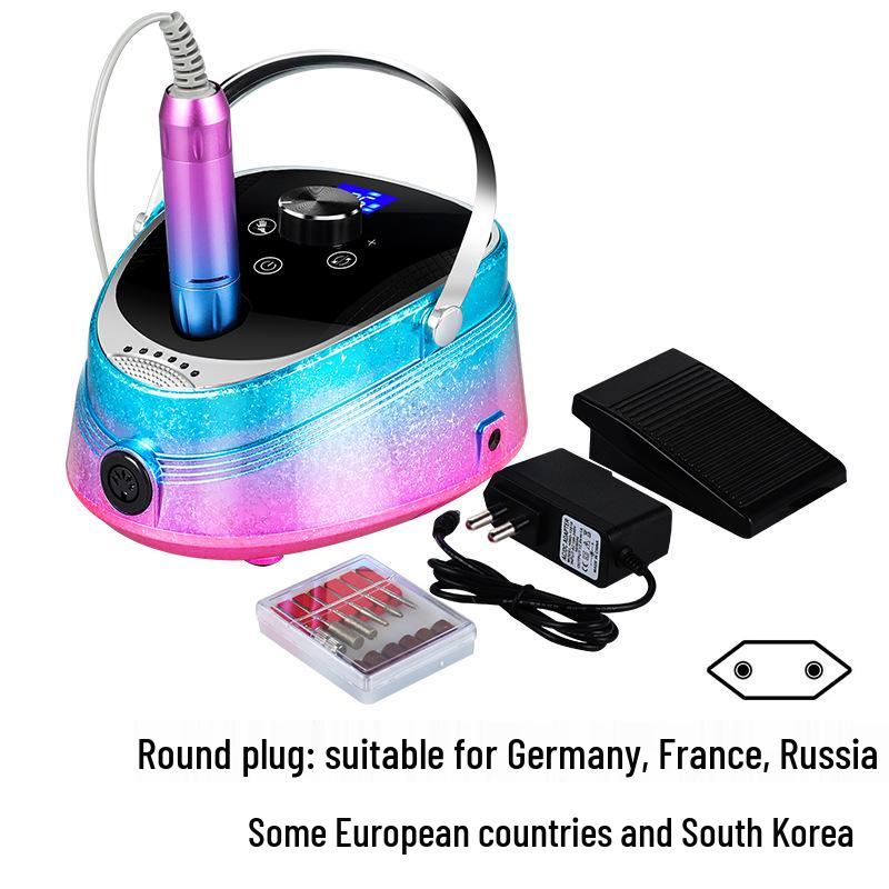Gradient Color Rechargeable Nail Grinder & Polisher - 35,000 RPM