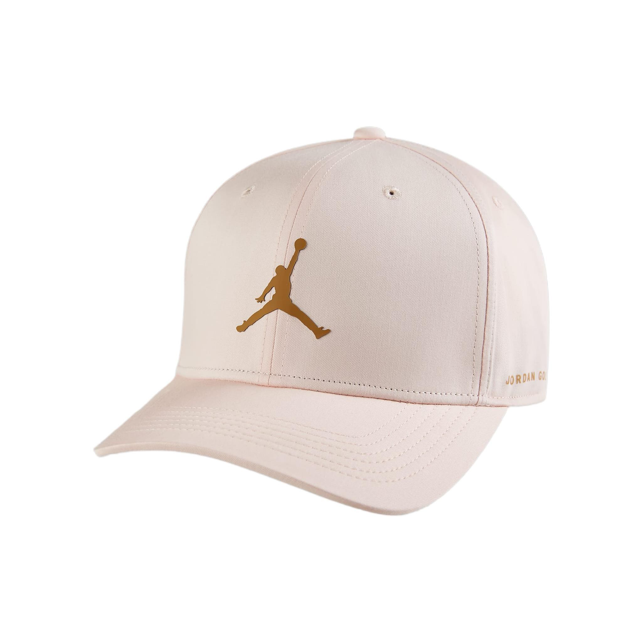 Jordan Logo Cotton Polyester Baseball Cap Unisex caps Pink FV5295-622 S/M