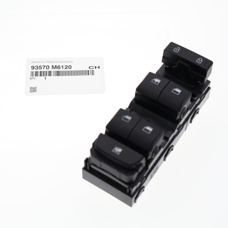 93570M6120 Front Door Window Main Switch Left for Kia Forte -2024 OEM 93570M6120 93570-M6120 93570 M6120