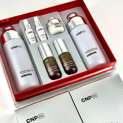 CNP Hautverjüngende Pflege 2 Stück SPEZIALSET 8 Artikel / Anti-Aging, Feuchtigkeitsspendend, Koreanische Kosmetik, Kbeauty