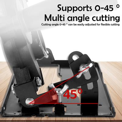 Manual Angle Grinder Converter To Cutter Stand 45° Adjustable Angle Grinder Stand Converter 40mm Cutting Depth Conversion Stand