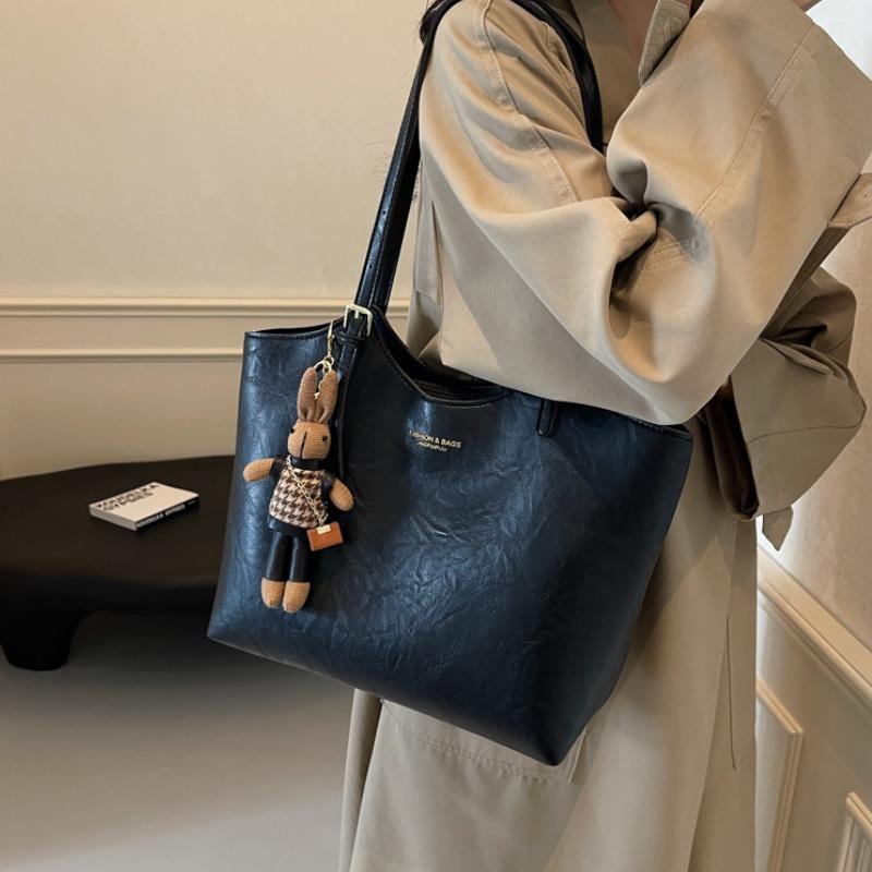 Large Capacity Autumn and Winter Bag Women's New Daily College Student Commuting Tote Bag Women's Shoulder Bag