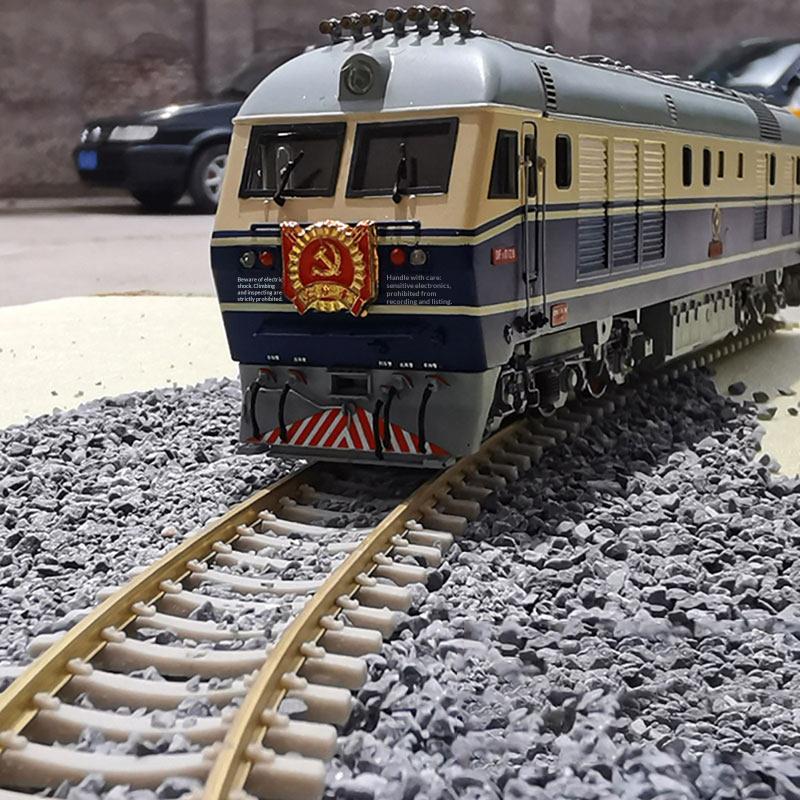 1/87 Ho Scale Train Track Model Miniature Sand Table Train Railway Layout Straight Track/Curved Track