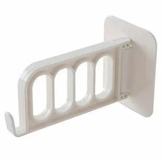 Аксессуары для ванной комнаты, держатели и стеллажи, вешалка для хранения, складная вешалка с четырьмя отверстиями, органайзер de cocina белый