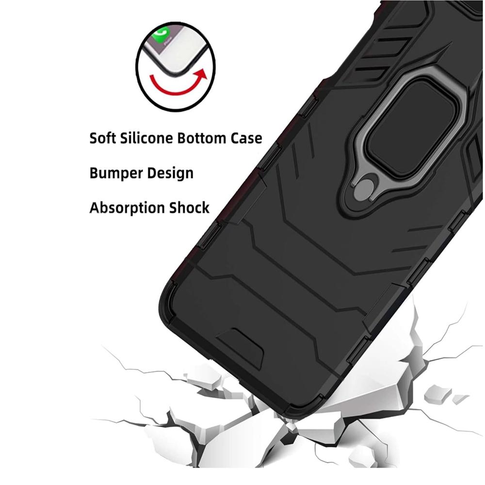 Kickstand Case For Honor X9c Smart X9b Magic 7 Lite Cover With Ring Stand Magnetic Bracket Shell Fundas Coque