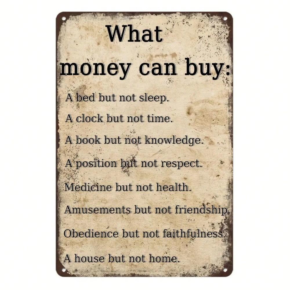 Retro Metal Paintings, Furniture, Living Room Decoration 20x30cm