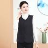 Premium Quilted Vest Button Model, Autumn and Winter Windproof, Cold and Warm Vest Women's Wear Casual Sports