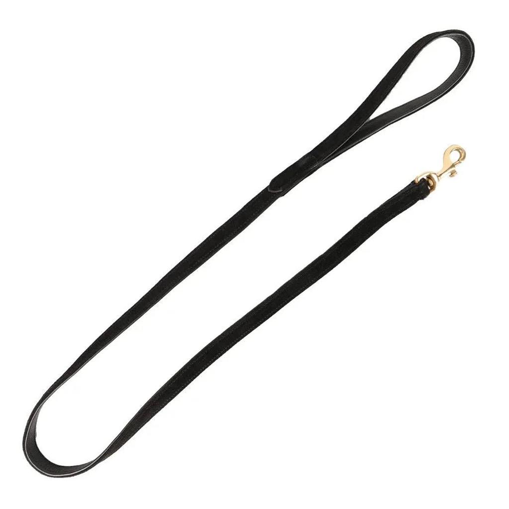 Benji & Flo Noble Suede Dog Lead
