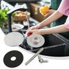 Easy Installation Kitchen Sink Tap Hole Cover Stainless Steel 2 Diameter