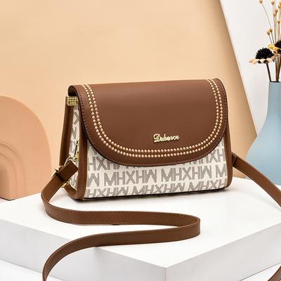 New Popular Women's Small Square Bags Fashion Versatile Ladies Shopping Crossbody Bag Quality Leather Casual Shoulder Bag