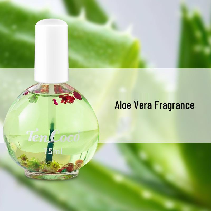 75ml Plant Dried Flower Scented Cuticle Oil - Anti-Hangnail Nail Protector