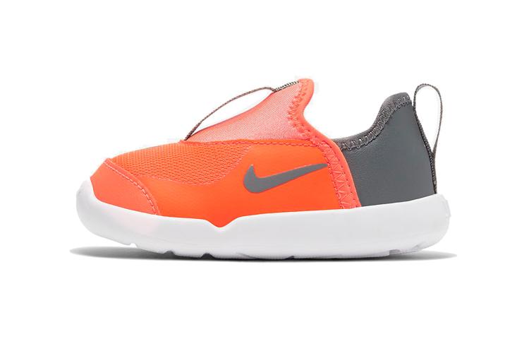 

Nike Lil Swoosh Low top Toddler Shoes Gray Orange Infant And Toddler AQ3113-800 21