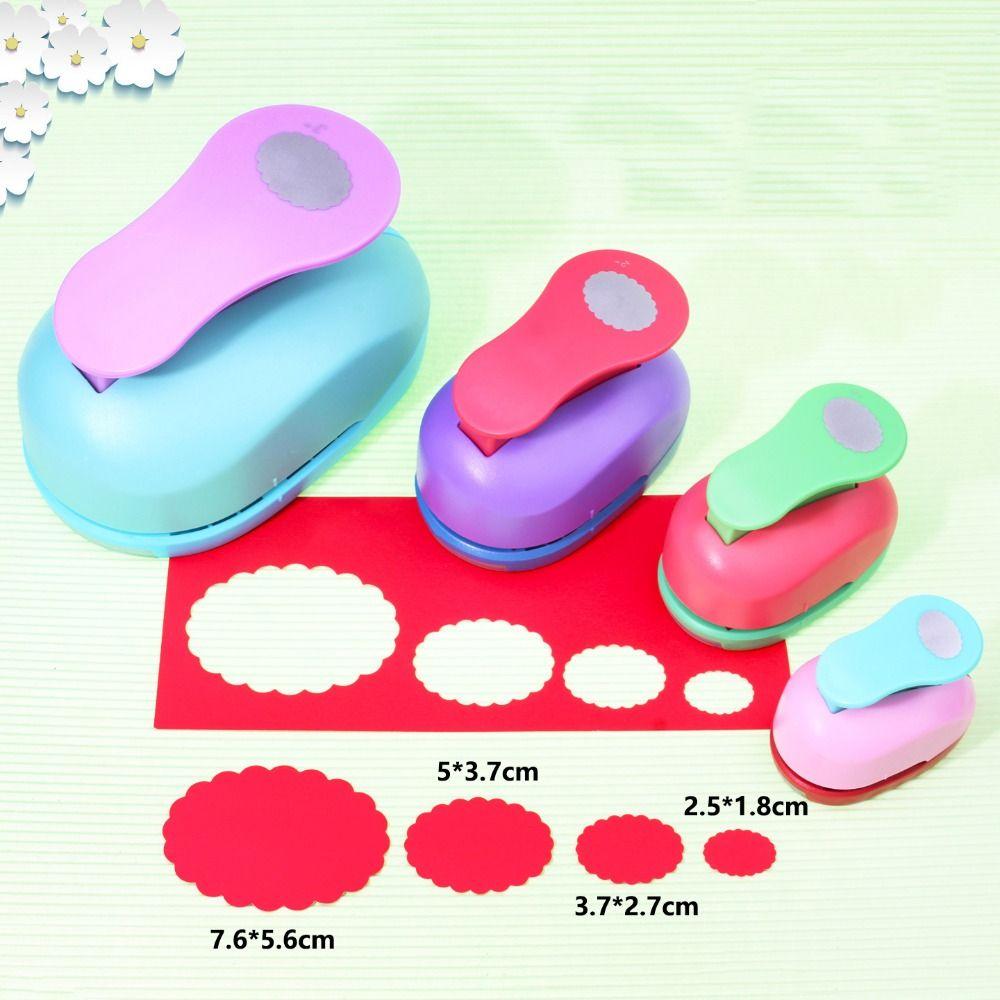 DIY Crafts Stamp Border Punch Handmade Embosser Stamp Shape Punch Portable Labor-saving Stamp Embossing Machine