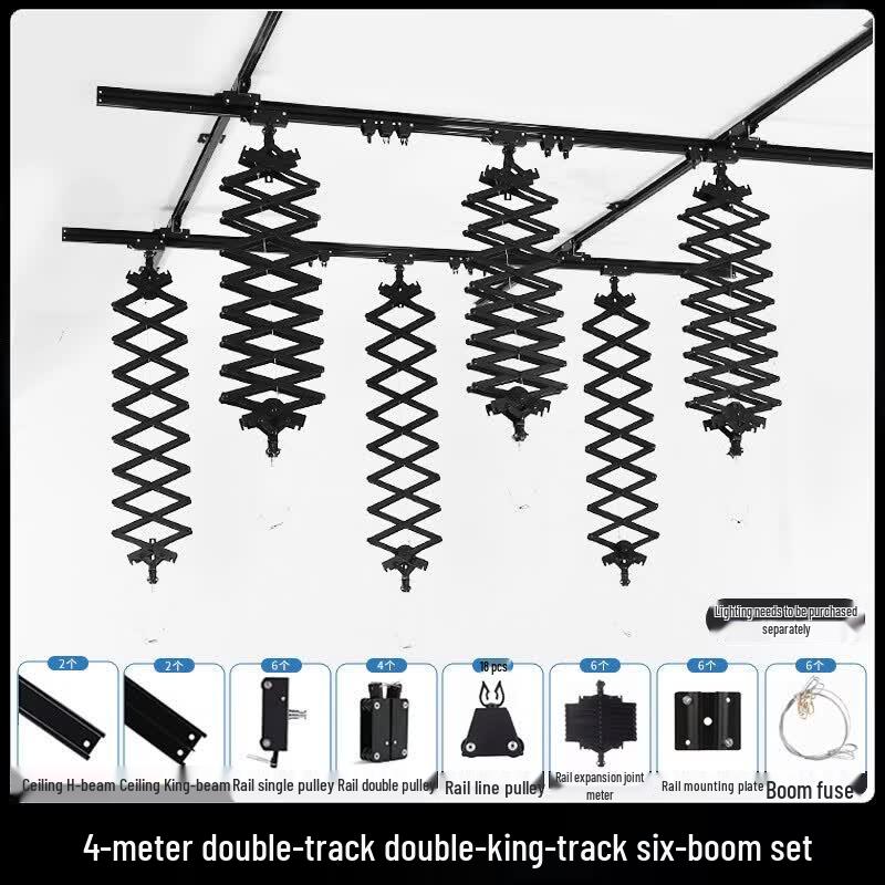 Studio Ceiling Rail System for Live Broadcasts
