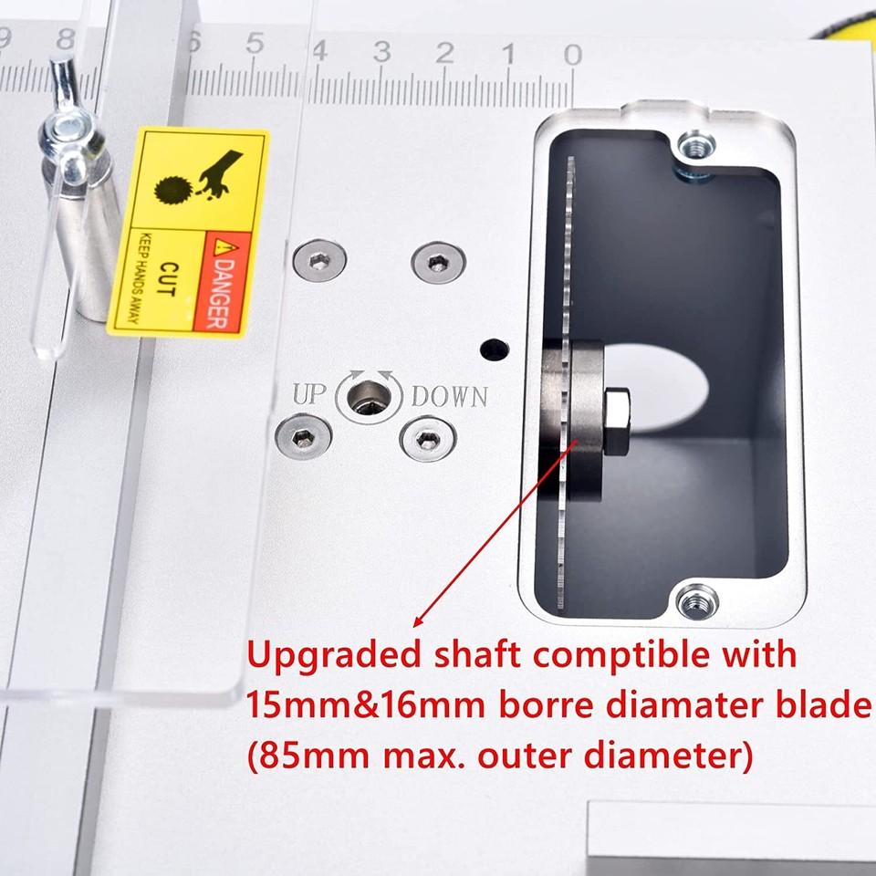 Mini Table Saw DIY Table Saw Electric Circular Saw Plastic PVC Cutter