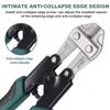 Mini 8" Bolt Cutter Multi-Tool Steel Cable Cutter Bolt Cutter Rope Clamp pliers Work Saving Multi-Functional Cutting Scissors