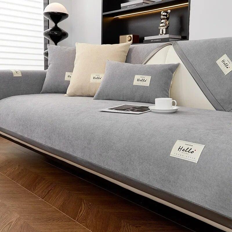 

Soft Chenille Sofa Cover Modern Living Room Couch Protector Thicken Chair Towel Home Decor Sofa Mat 70x70cm 1pcs