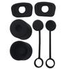 6pcs Water Bottle Straw Cover Cap Leak Stopper Reusable Silicone Straw Caps Stopper Washable Dustproof Water Bottle Accessories