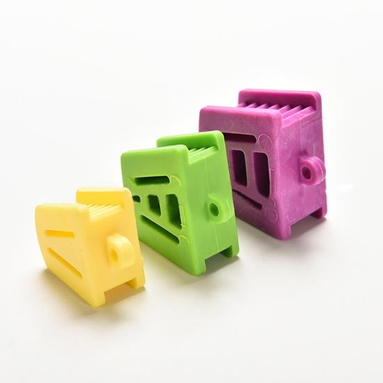 3 Pcs Dental Mouth Prop Bite Block Cushion Opener Retractor Large Medium Small