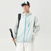 Sunshade ice silk sunscreen clothing upf10 + breathable and light UV protection hooded sunscreen clothing outdoor fishing skin clothing
