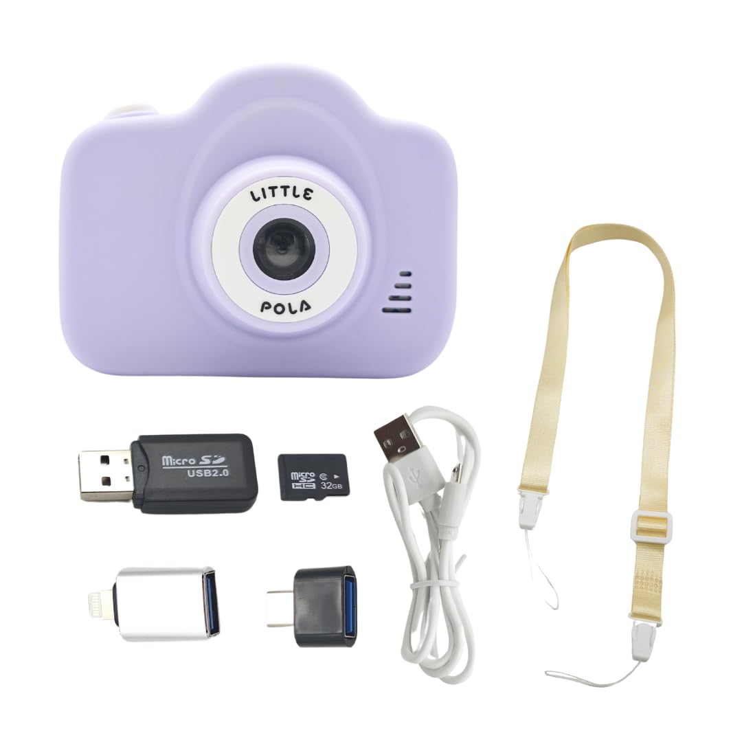 

Ritopora Kids Toy Digital Auto Zoom Поставляется с Поставляется с Включает в себя игру [Подлинный продукт] Камера, Камера, Детская камера, Детская
