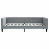 Vidaxl Sofa Z Materacem, Jasnoszara, 90X190 Cm, Tkanina