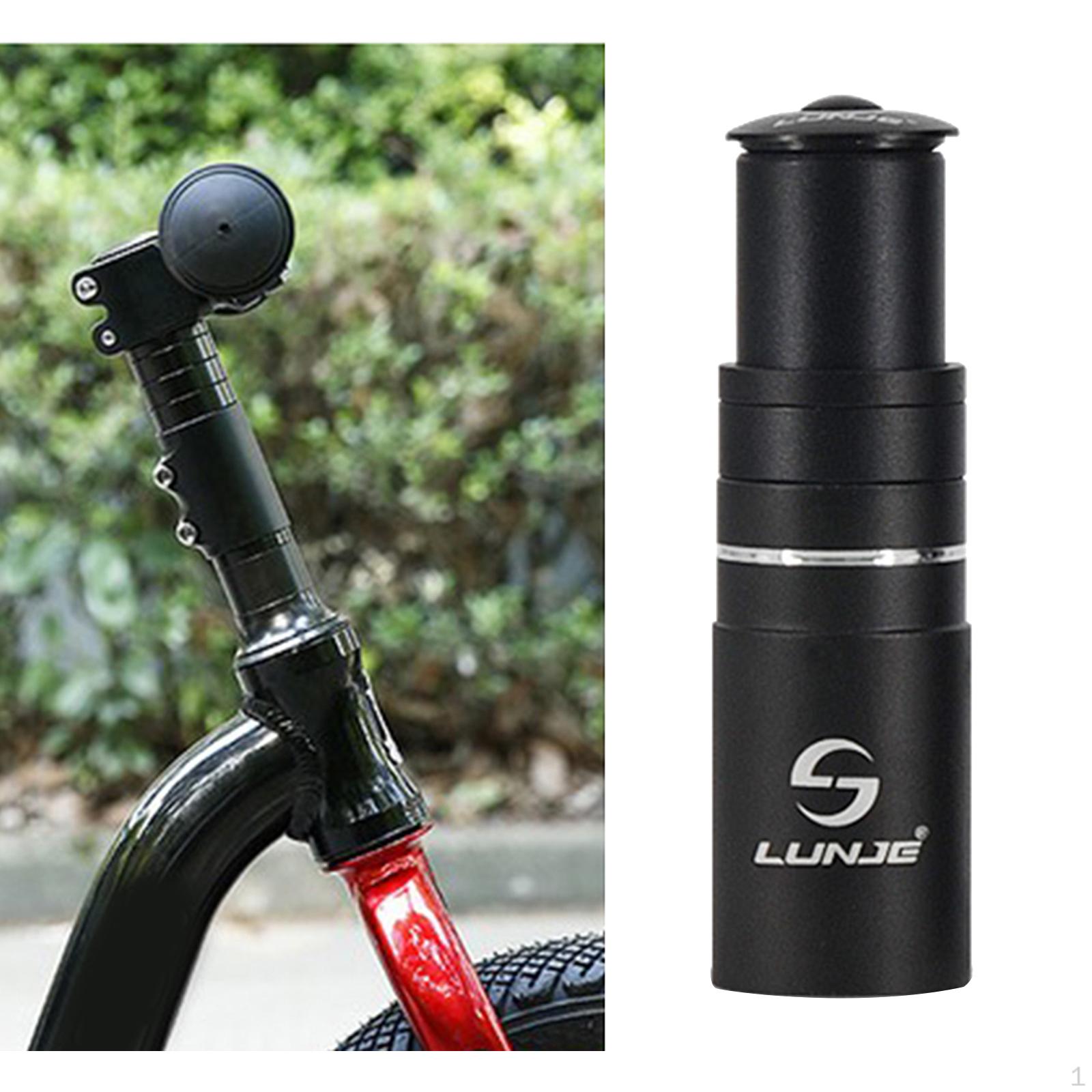 

Bike Fork Stem Extender Handlebar r Adaptor Up Adapter 28.6mm Accessory 115mm
