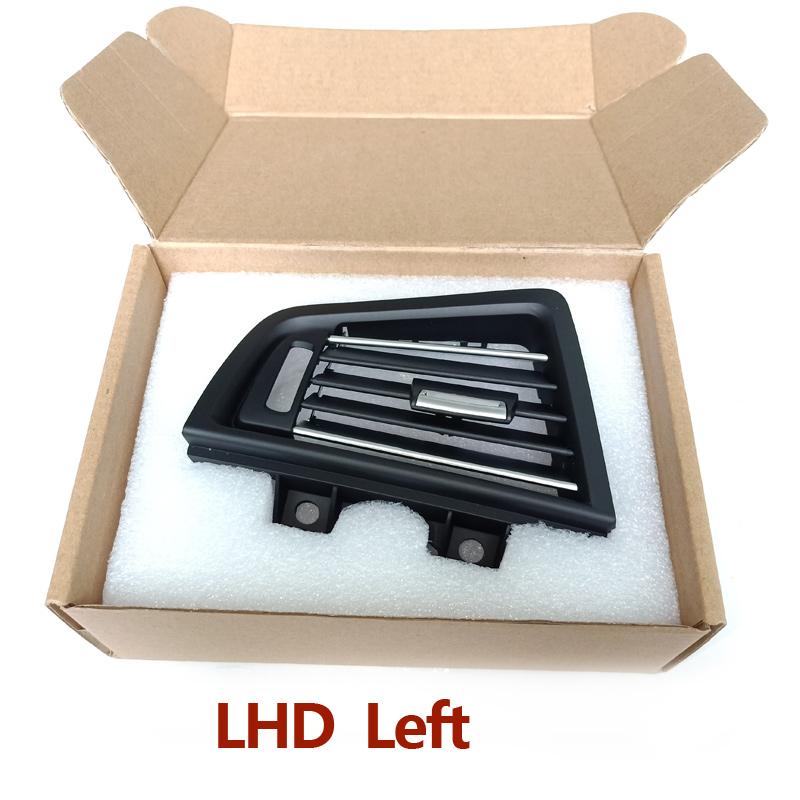 

LHD RHD Right Steering Wheel Cars Chromed Air Vent Grille Cover Panel For BMW 5 Series F10 F11 520 525 528 530 535 LHD Left