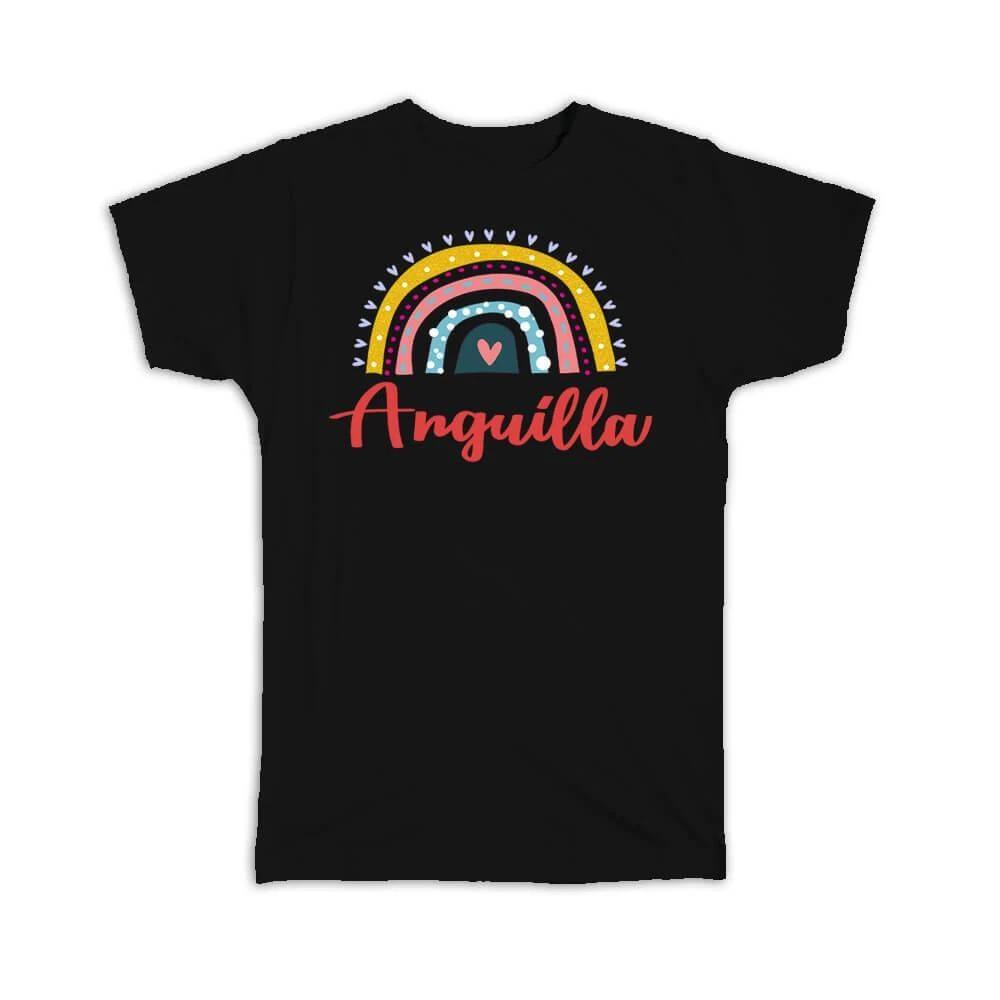

Gift T-Shirt : Anguilla Rainbow M