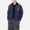 Carhartt WIP OG Detroit Płótniana Kurtka Postarzana Niebieski Sił Powietrznych/Czarny Unisex Streetwear I027358-2IB-3K