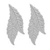 European and American Jewelry Simulation Leaf Leaf Gold Stud Earrings Fashion Simple Niche High Temperament Earrings