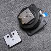 Lightweight Replacement Hot Shoe Base Mount  For Camera Flash Accessories Ensures Secure Mounting During Shoot
