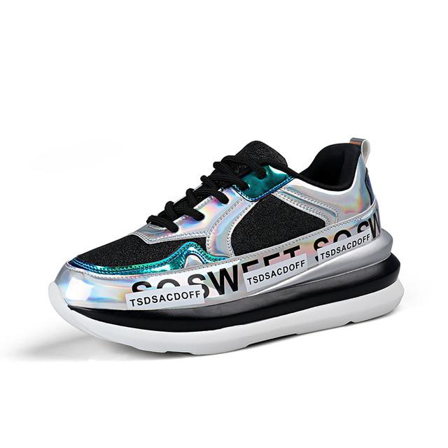 stylish platform sneakers