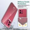 For Motorola Moto G84 5G Phone Case TPU Frame Clear Acrylic Back Cover