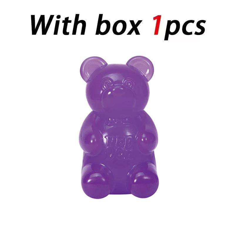 Nee Doh Gummy Bear Squishy Toy Soft Stress Relief Sensory Fidget Squeeze Toy for Kids & Adults Non-Toxic Anxiety Relief Desk Toy