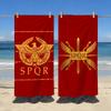 Zlatý císařský orel Řím SPQR Ručník Měkký Bazén Dárek Na Cestování Posilovna Sprcha Kempování Rychleschnoucí Sportovní Velké Plážové Ručníky