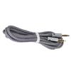3.5mm Male To Male Cable Nylon Braid Stereo Extension Cord for 3.5mm Port Devices 1.2m   4ft