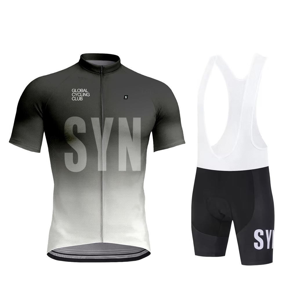 Clothing Short Sleeved Road Cycling Jersey Quick Drying Breathable Cycling Bib Set Outdoor Sportswear 2026 Summer Breathable Cycling Suit