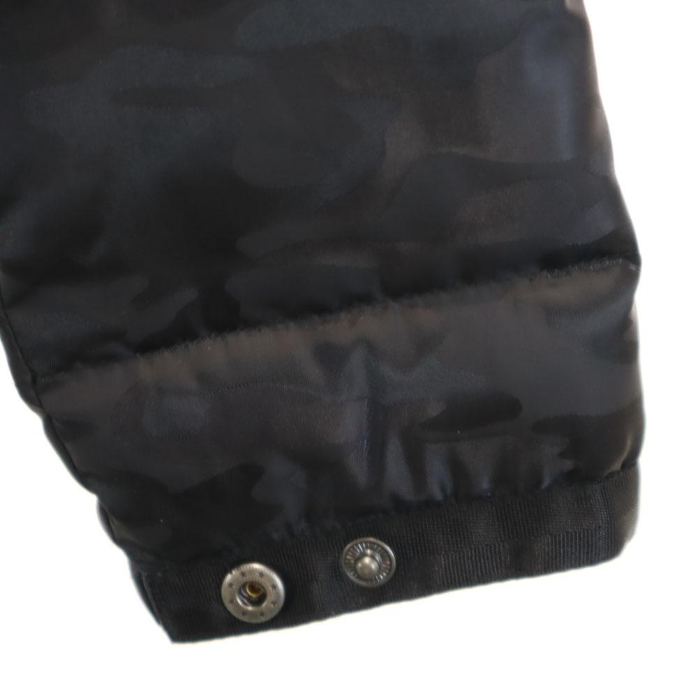 Pretty Green Camouflage Pattern Down jacket 1 black camouflage Men's Used