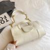 Luxury Clutch Bag Retro Women's Bag Stone Pattern PU Leather Crossbody Bag Female Flap Handbag Shoulder Bag Simple Sac A Main