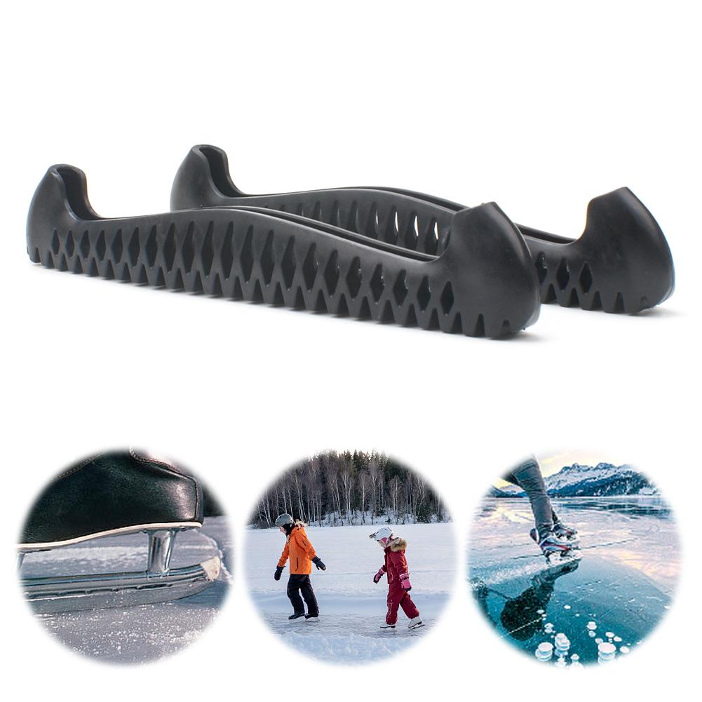 1 Paio Coprilama Pattinaggio Artistico Pattini da Ghiaccio Copriblade Estensibili Protezioni Pattini da Ghiaccio per Pattini da Ghiaccio