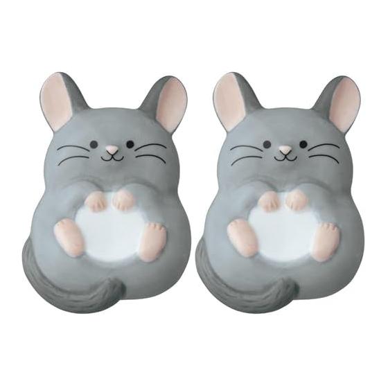 Decole Corporation Chila Life Chinchilla Chopstick Rest GY MG-47371