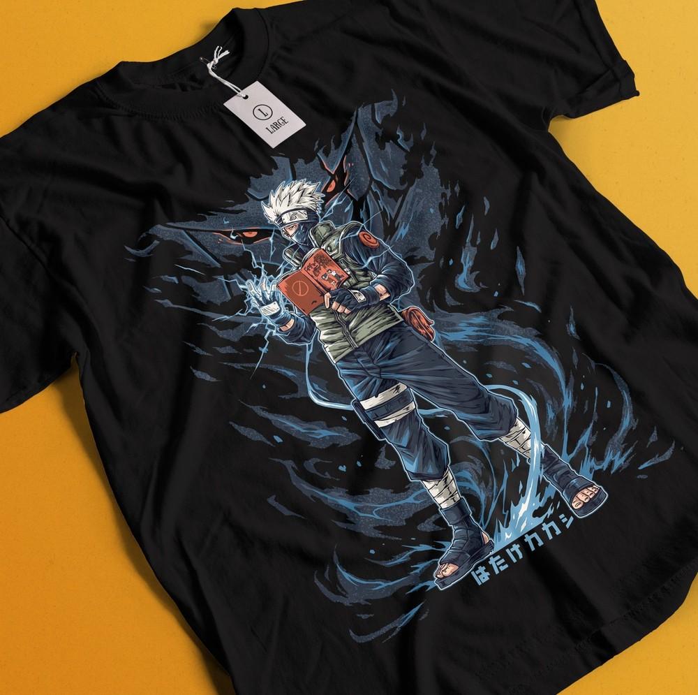 

Kakashi T-Shirt Naruto Tshirt Jiraya Shirt Madara Orochimaru Itachi Uchiha Gaara S