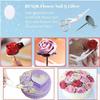 122-Piece Cake Decorating Kit With Rotating Turntable TPU Piping Bags Stainless Steel Tips Fondant Molds