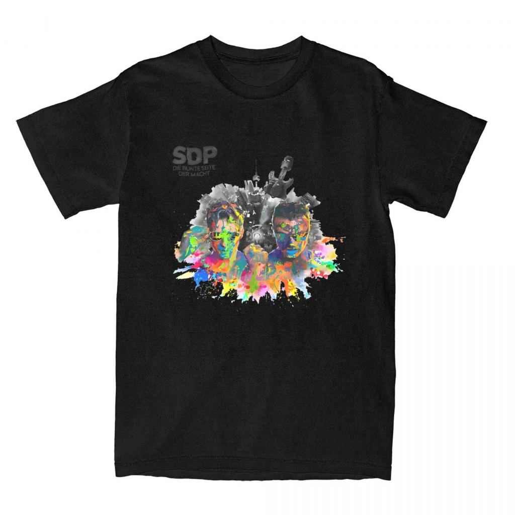 Unisex Damen T-Shirts Einzigartig Hiphop SDP Band Pop Song Musik Sänger T-Shirts Grafikdruck Erstaunliche Baumwoll-T-Shirts Kurzarm Tops