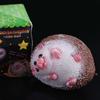 TPR Cartoon Hedgehog Decompression Toys Animals  Stress Ball   Grip Training