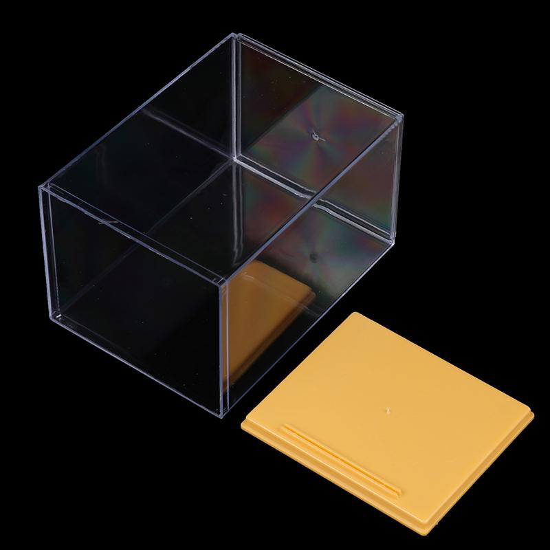1 Stück Transparente Ausstellungsvitrine Hochwertige Acryl-Aufbewahrungsbox Staubdichte Verdickte Puppen-Auslagebox für Zuhause