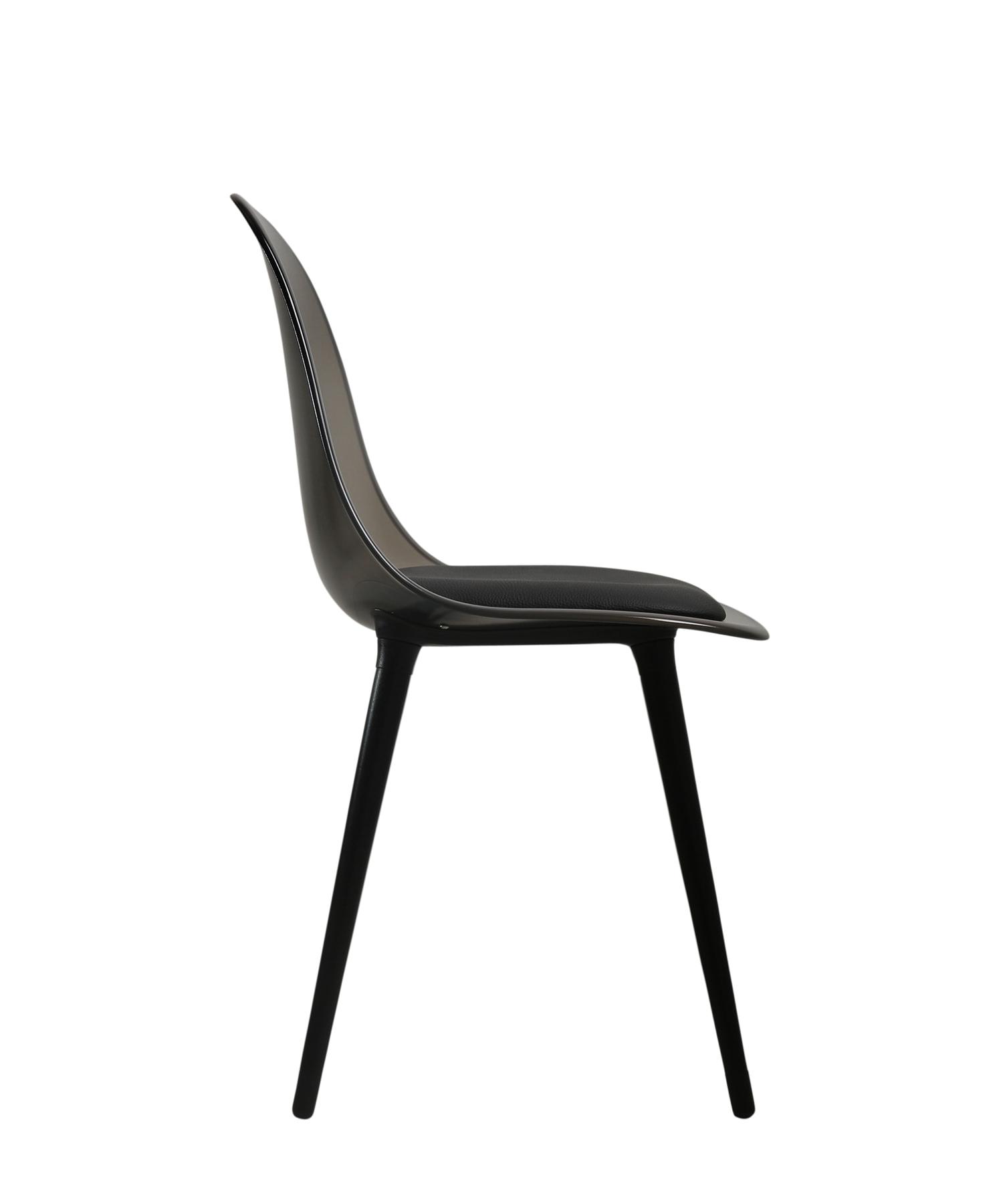 

Flora Axen Nuans Decorative Transparent Chair Dining, working, outdoor (ANTHRACITE)